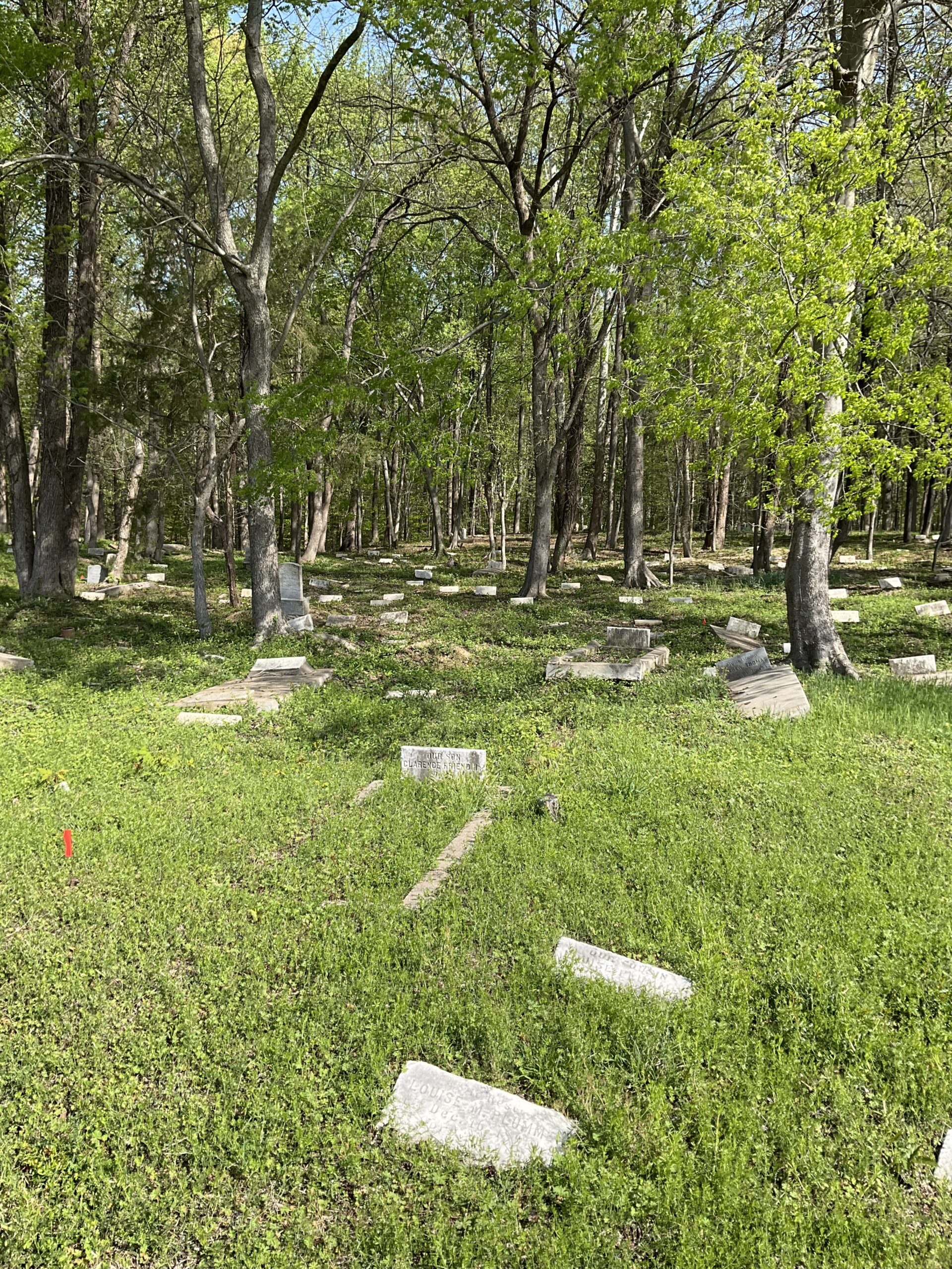 Evergreen Cemetery in the City of Richmond